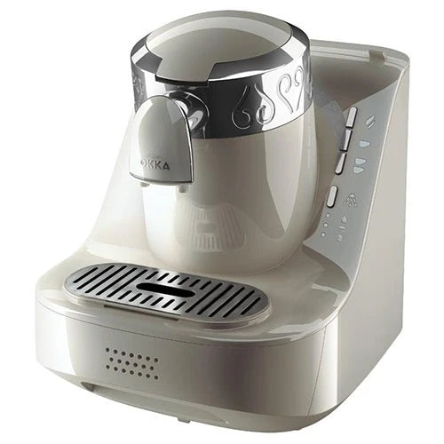 Arzum Okka Turkish Coffee Machine OK002 - Anti-Spill Technology - 710 W - Automatic Brewing System - 4 Cups Capacity - Measuring Spoon Included