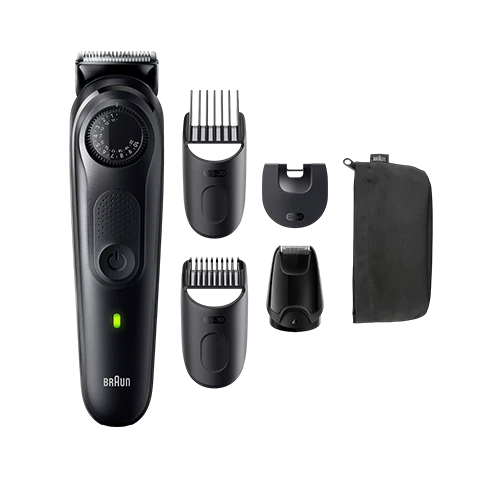 Braun Beard Trimmer 5 BT5420 - Trims, Edges, and Details with 40 Length Settings and Ultra-Sharp Blades - Black