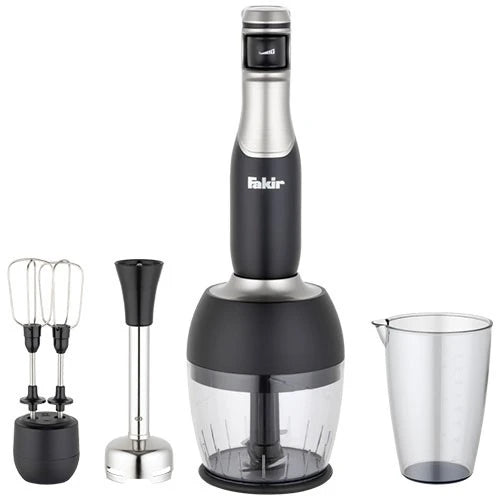 Fakir Hand Blender Set Speed Lucca 1000W High Power Motor - Turbo Function - Versatile 4-in-1 Functionality
