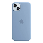 Apple iPhone 15 Plus Silicone Case - MagSafe Protective Case - Soft-Touch Exterior with Microfiber Lining - Drop and Scratch Resistance