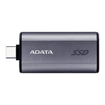 ADATA SC750 External SSD - USB 3.2 Gen2 Type-C - 1,050 MB/s - Black Titanium