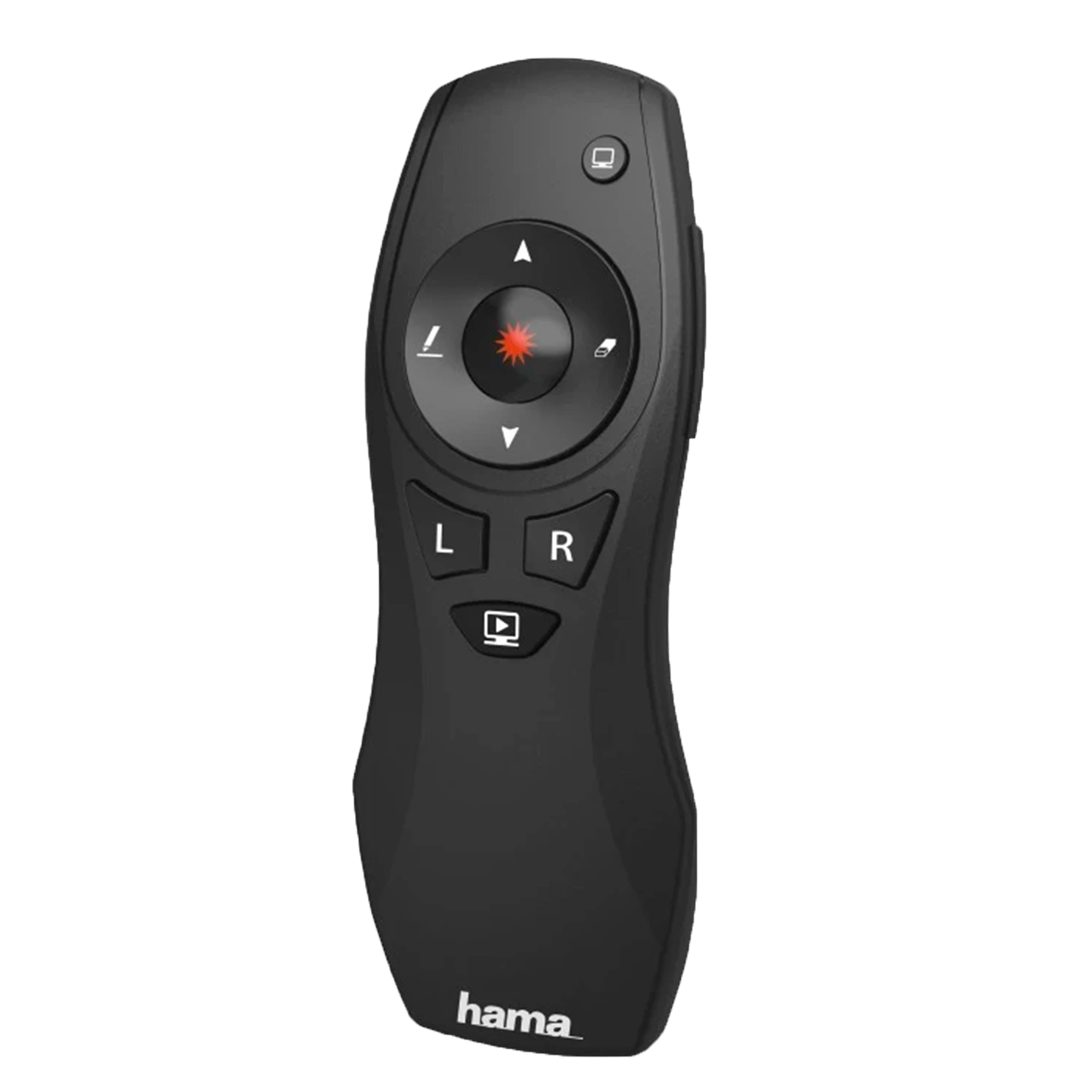 Hama X-Pointer 6in1 Wireless Laser Presenter 139916 -  Air Mouse Function - Black
