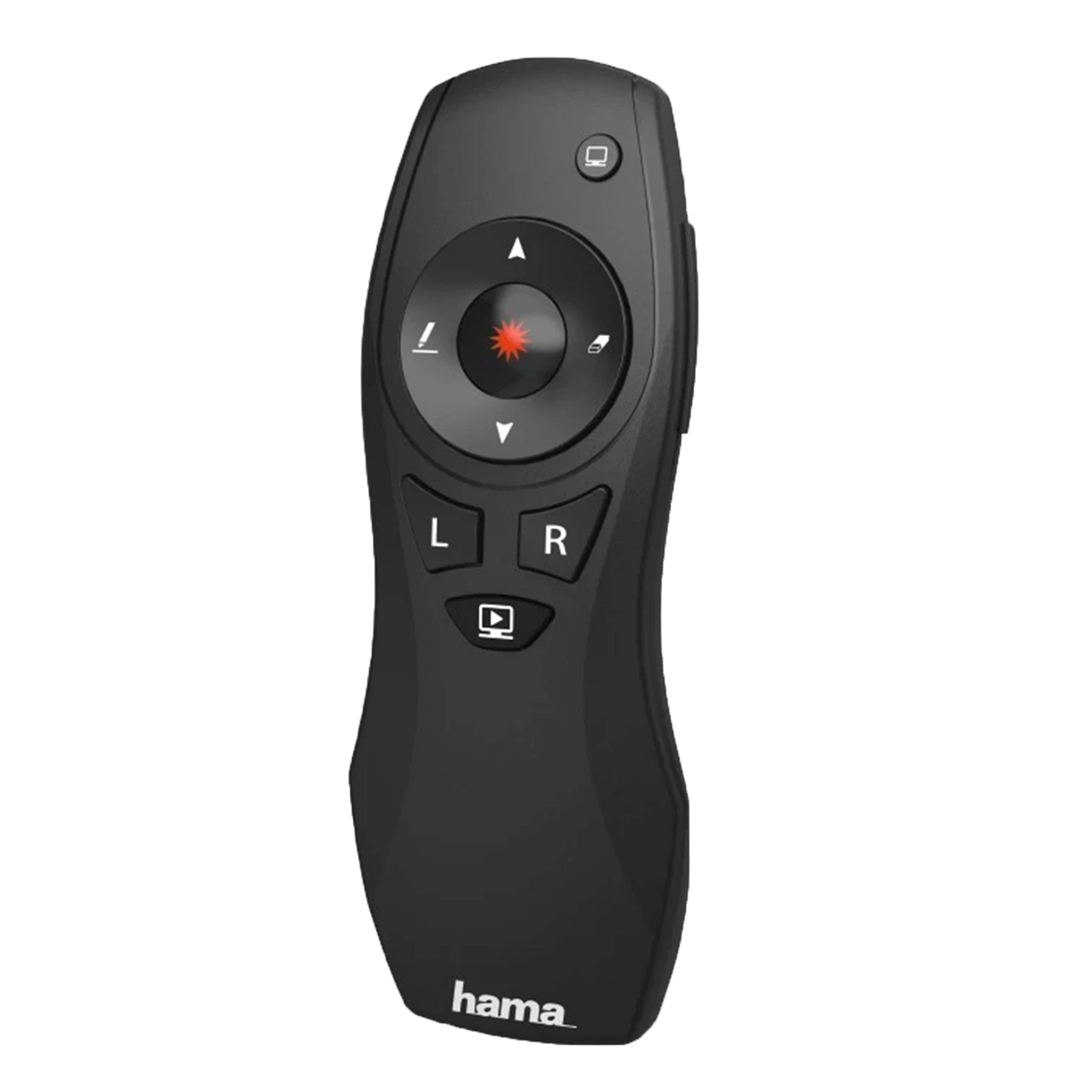 Hama X-Pointer 6in1 Wireless Laser Presenter 139916 -  Air Mouse Function - Black