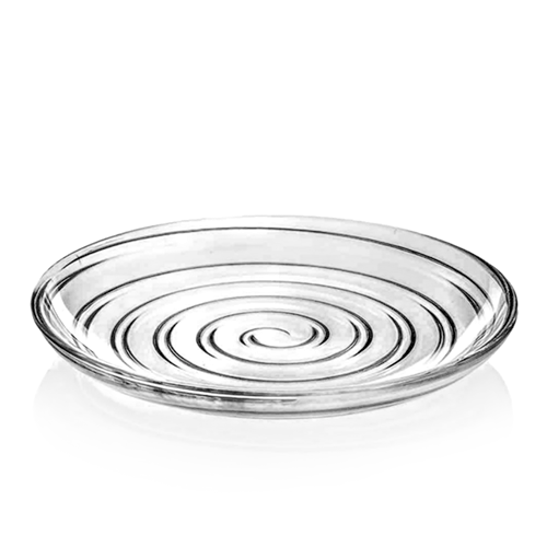 RCR D O Oldani Dessert Plate 180 - Transparent