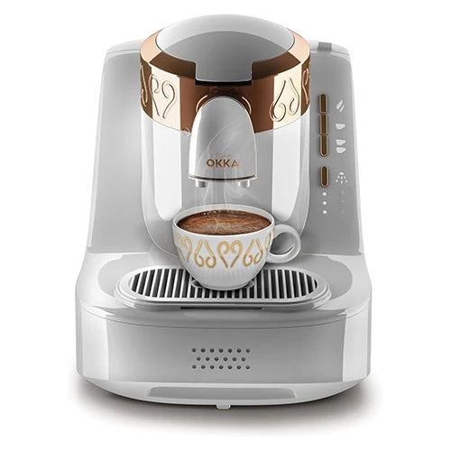 Arzum Okka OK001 Fully Automatic Coffee Machine - 710 W - 1 L Water Tank Capacity - Anti-Spill Technology - Self-Cleaning Function