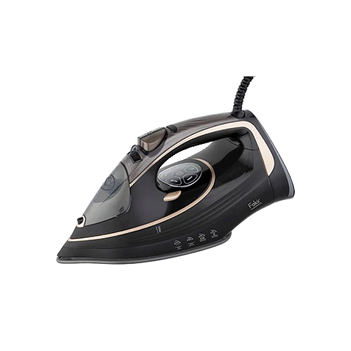 Fakir Onyx Steam Iron - 3200W Power - Steam Boost Technology - LED Display - Auto Shut-Off - Black