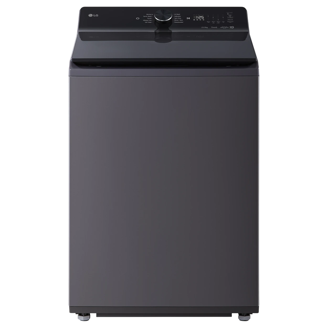 LG Top Load Washing Machine T23J4EFHT4 - 23 Kg Capacity - Inverter Direct Drive Motor - AI DD & 6 Motion Technology - TurboWash3D & Jet Spray - Turbo-jet Dispenser & Scent+ - Graphite