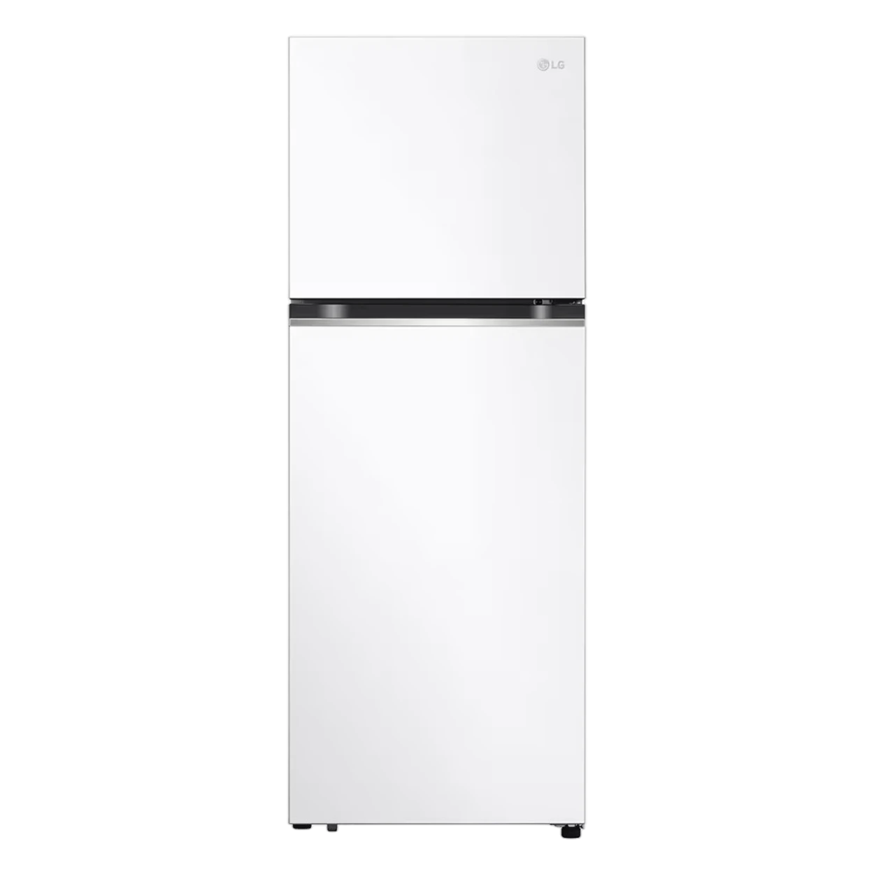 LG Top Freezer Refrigerator GN-B482GVWP - 11 ft. Capacity - LinearCooling Technology - Smart Inverter Compressor - Movable Ice Maker - 2 Liters Bottle Storage - White