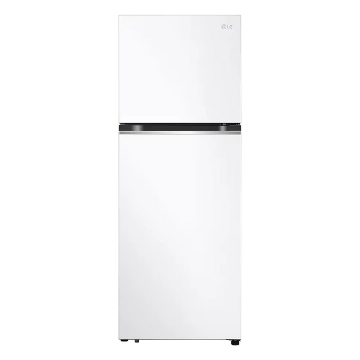 LG Top Freezer Refrigerator GN-B482GVWP - 11 ft. Capacity - LinearCooling Technology - Smart Inverter Compressor - Movable Ice Maker - 2 Liters Bottle Storage - White