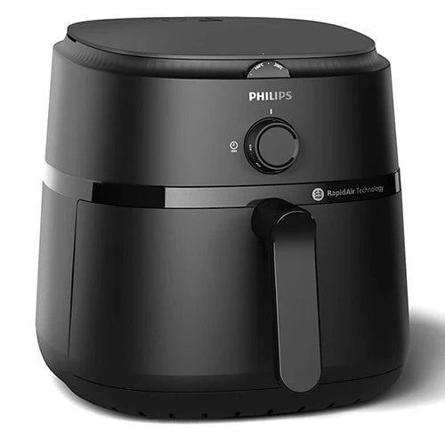 Philips Air Fryer 1000 Series 6.2L Model NA130/09 - 1700 W - Rapid Air Technology - 12-in-1 Cooking Functions - 6.2 L Capacity - Black