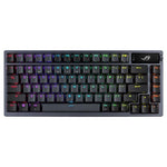 Asus ROG Azoth M701 Custom Gaming Keyboard with Arabic Layout - 75% - ROG NX Mechanical - Tri-mode Wireless - OLED Display