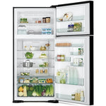 Hitachi Top Freezer Refrigerator R-VG760PUQ7 - 23 ft  - Inverter X Dual Fan Cooling - Triple Power Filter - Moisture-Guard Technology