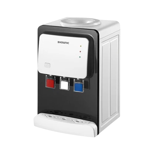Shownic Tabletop Water Dispenser WD-T3NFW -Three Water Outlets-Child Safety Lock- White