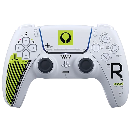 PlayStation 5 DualSense Wireless Controller Marathon Limited Edition - Adaptive Triggers - Multi-Device Connectivity - Built-in Microphone & Headset Jack - White