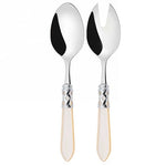 Bugatti Cutleries Aladdin Chromed Ring 2-Piece Salad Set in Gift Box N4214/15