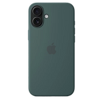 Apple iPhone 16 Plus Silicone Case - MagSafe Protective Cover - Recycled Silicone with Microfiber Lining - Camera Control Integration