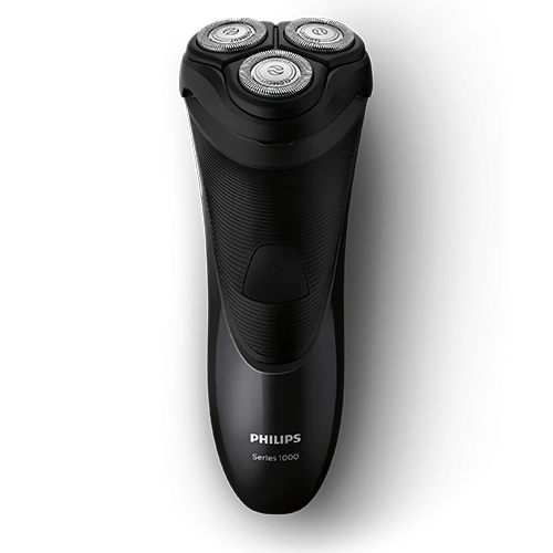 Philips Shaver Series 1000 S1110/21 - Provides Convenient, Easy Shave with CloseCut Blade System and Pop-up Trimmer - Black