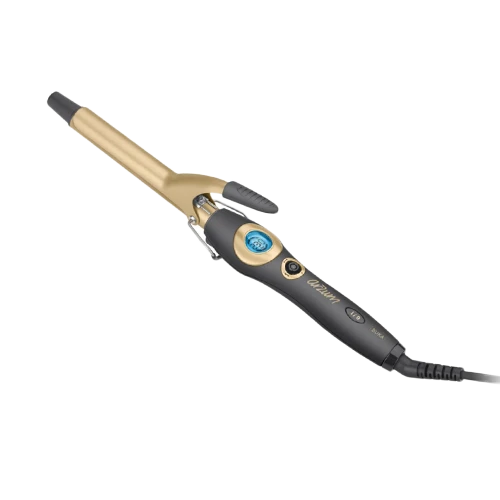 Arzum AR584 Buka Ion Curling Iron - 19 mm Titanium-Ceramic Barrel - 150°C-230°C Adjustable Heat - Ion Technology - LCD Screen - Black