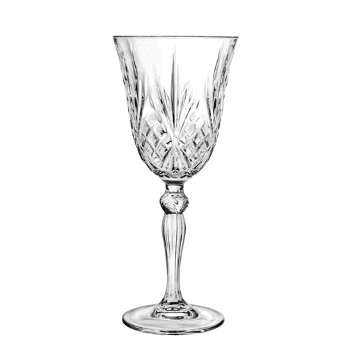 RCR Melodia Wine Glass 3 - Ideal Capacity 210 ml - Transparent