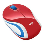 Logitech M187 Mini Wireless Mouse - 1000 DPI - Wireless - Pocket-Size Design