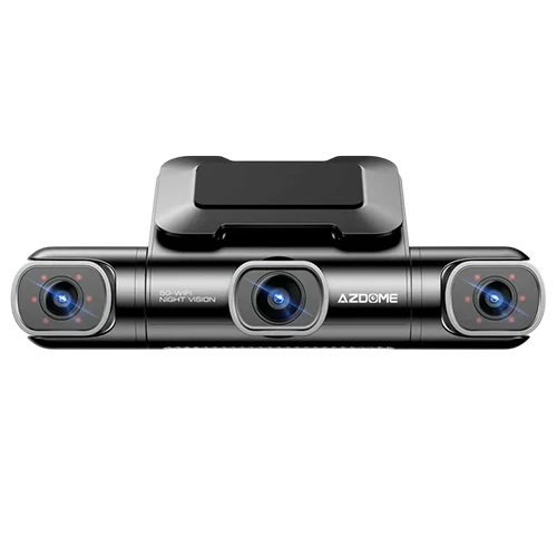 Azdome M660 4K 4-Channel Dashcam - Built-in GPS & WiFi - 128GB TF Card Included - Black