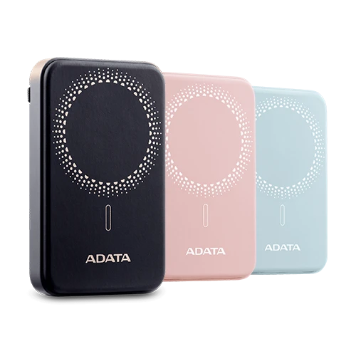 Adata Magnetic Power Bank R050 - 5000mAh - 20W PD/QC - 15W Wireless - Foldable Kickstand