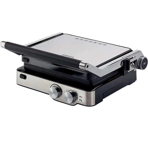 Kenwood Food Maker with Grill HGM80.000SS - 2000W - Adjustable Temperature - Black / Silver