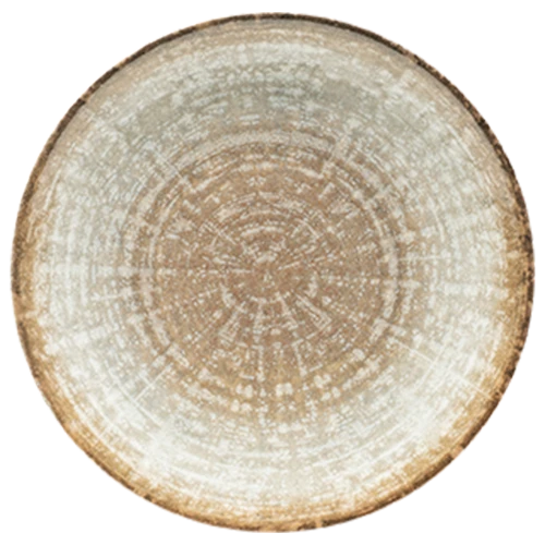 Saturnia Siviglia Crete Porcelain Dessert Plate Frutta 21 cm - Beige