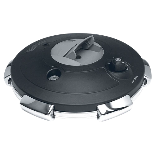 Artame Pressure Cooker Lid Tampa Luna 38202 - 24 cm - Stainless Steel - Secure Pressure Seal - Complete Lid System - Silver