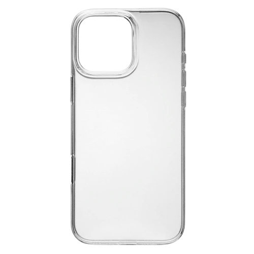 Hama Always Clear Case 136861 - Apple iPhone 16 Pro Max - Durable Anti-Yellowing TPU - Wireless Charging Compatible - Transparent