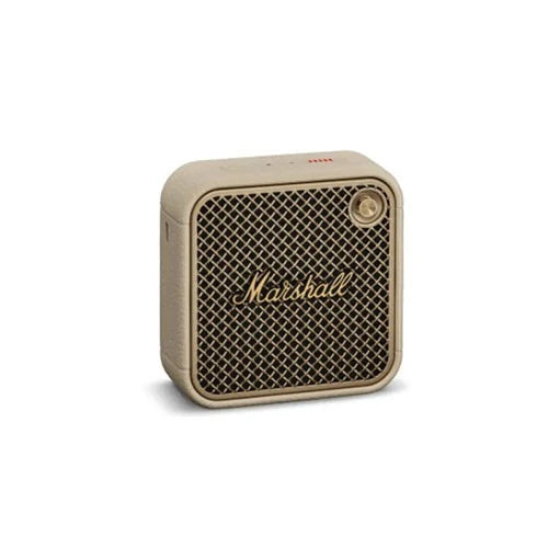 Marshall Willen Portable Wireless Speaker - 15+ Hours of Playtime - IP67 Dust & Water Resistance - Built-in microphone
