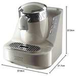 Arzum Okka Turkish Coffee Machine OK002 - Anti-Spill Technology - 710 W - Automatic Brewing System - 4 Cups Capacity - Measuring Spoon Included