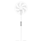 Xiaomi Mijia Smart Standing Fan Pro Slim EU - Ultra Slim and Modular Design - Type-C Dual Power Support - Powerful Long-Distance Airflow - Smart and Multi-Control - White
