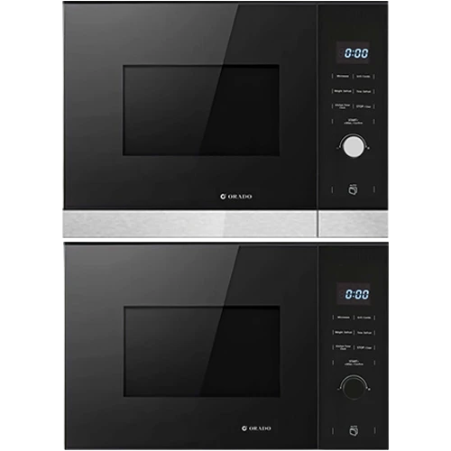 Orado Built-in Microwave 60 cm OR-BMW 930 - 25L Capacity - Microwave & Grill Function - 8 Auto Programs - Touch Control