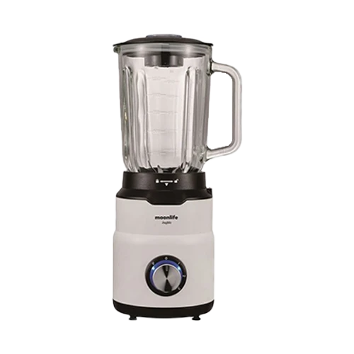 Moonlife Juglife Blender MF318W - 600 W Powerful Motor - 1.5 L Jar Capacity - 3 Speeds - White