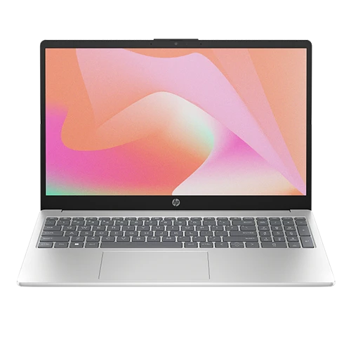 HP Laptop 15-fd0558nia - Intel Core i7-1355u 1.7GHz - Ram 8 GB - Hard Disk 512 GB SSD - 15.6 Inch FHD Anti-Glare Display - Windows 11 Pro - Natural Silver
