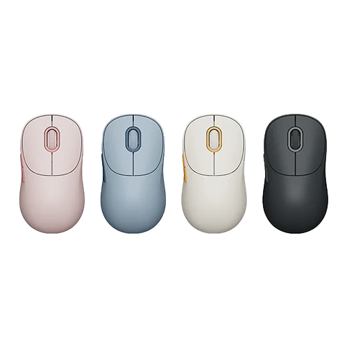 Xiaomi Wireless Mouse 3 - 1200 DPI - Wireless - Dual-mode (2.4GHz + Bluetooth) - Silent Keys - Ergonomic Shape
