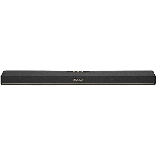 Marshall Heston 120 Soundbar - Immersive 3D Audio - 11-Driver Configuration - Room Calibration Technology - Black