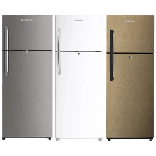Shownic Top Mount Refrigerator RL-540 - 17 ft. Capacity - Tropical Compressor - Compressor Cooling Fan - Direct Cooling System - External Condenser Grid