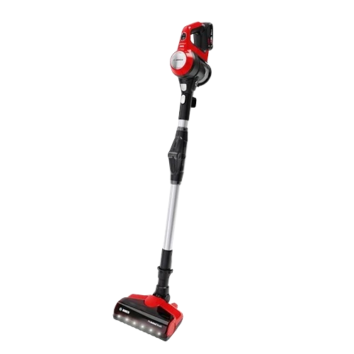 Bosch Rechargeable Vacuum Cleaner Unlimited 7 ProAnimal BSC711PET – 18V – Dry – ProAnimal Pet Hair Cleaning – Red