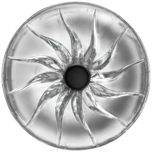 RCR Glass Model Trix Centerpiece 330 - Transparent