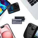 ADATA SC750 External SSD - USB 3.2 Gen2 Type-C - 1,050 MB/s - Black Titanium