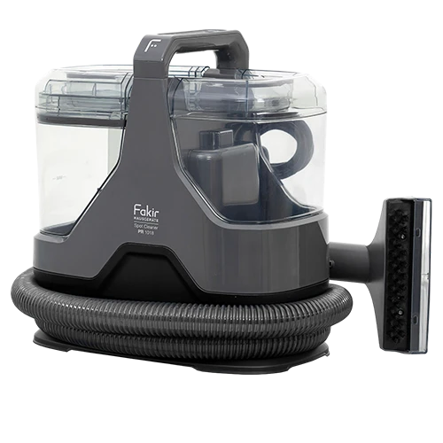 Fakir Spot Cleaner PR1018 - 600W Powerful Suction - 1.3L Clean & 1.1L Dirty Dual Tank - Compact Ergonomic Design - Versatile Attachments - Black