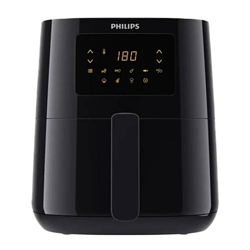 Philips Air Fryer L HD9252/91 Series 3000 - 1400 W - Rapid Air Technology - 7 Preset Programs & 13-in-1 Functions - 4.1 L Capacity - Black