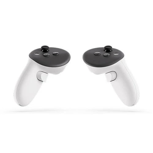 Meta Quest 3S Next-Gen Mixed Reality Headset - High-Performance Snapdragon XR2 Gen 2 - Full-Color RGB Passthrough - Meta Quest Touch Plus Controllers - White
