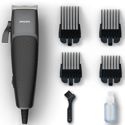 Philips Hairclipper Series 3000 HC3100/13 - Cuts and Shaves Hair and Face with Durable Stainless Steel Blades - Black