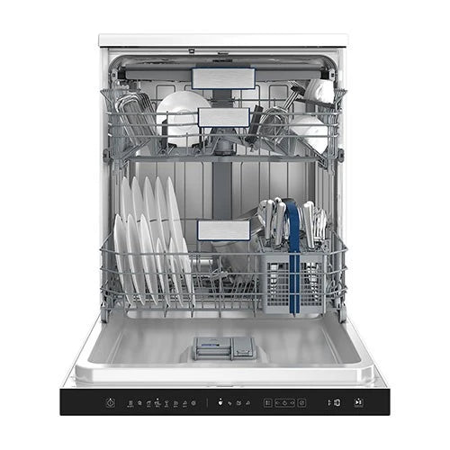 Hitachi Dishwasher HDF-F158CV with 15 Set - 8 Wash Programs - Surround Wash - Inverter Motor - Hygiene Care