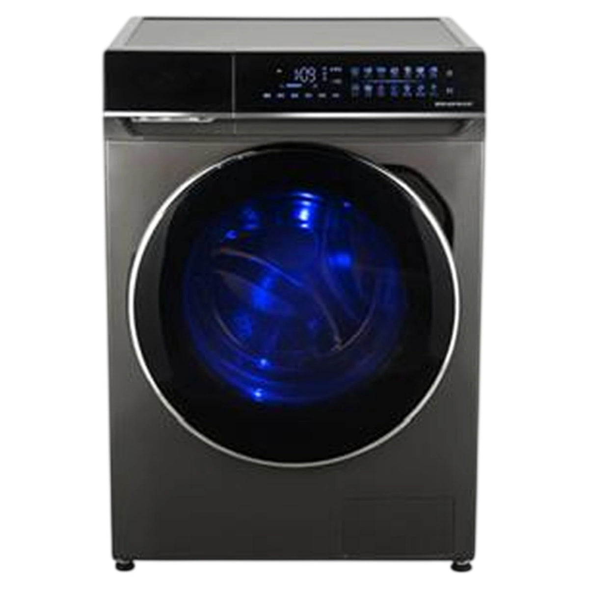 Orado Front Load Washing Machine - 1400 RPM Spin Speed - BLDC Inverter Motor - 14 Wash Programs - Steam Wash - Baby Care Mode - Drum Clean - and Child Safe Features
