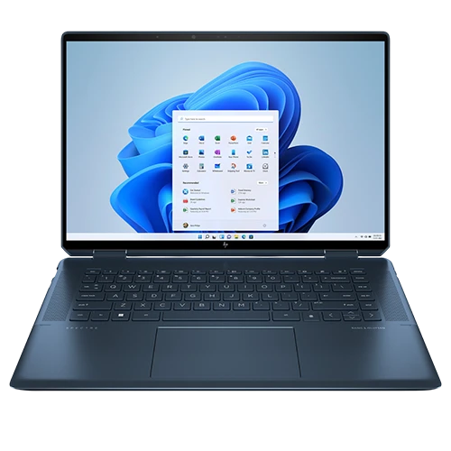 HP Laptop Spectre X360 2-in-1 16-AA003DX - Intel Core Ultra 7-155H - Ram 16 GB - Hard Disk 1 TB SSD - 16 Inch QHD IPS Touch Screen - Windows 11 Home - Black