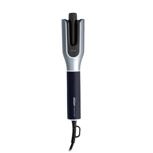 Arzum Revolution AR5156 Automatic Hair Curler - Left/Right Rotation - 7 Adjustable Heat Settings - Ceramic Coated Barrel - 60-Second Fast Heat-Up - Gray